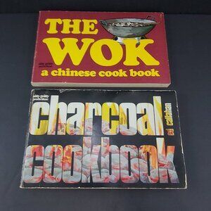 Nitty Gritty Productions 1970s - The Wok Chinese - Charcoal BBQ - Cookbooks Set